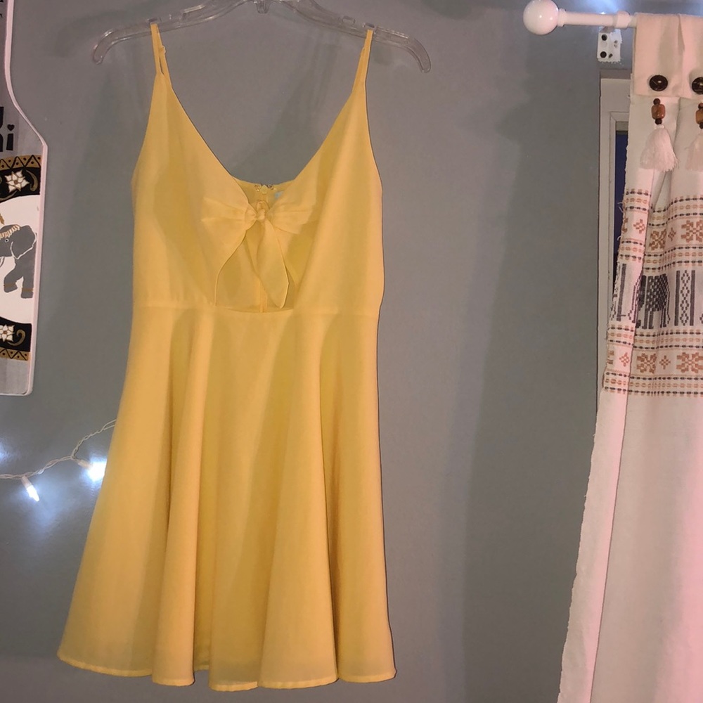 Yellow Spring Dress